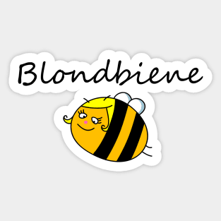 Blonde Bierne Sticker